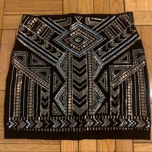 VINTAGE EXPRESS GATSBY INSPIRED MINI SKIRT